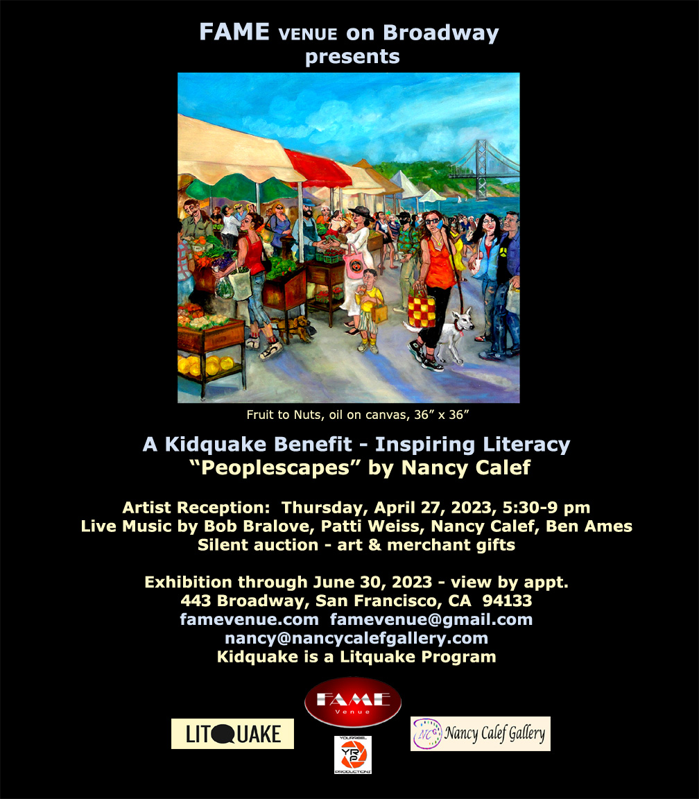 Fame Venue presents Paintings by Nancy Calef - A Kidquake Benefit